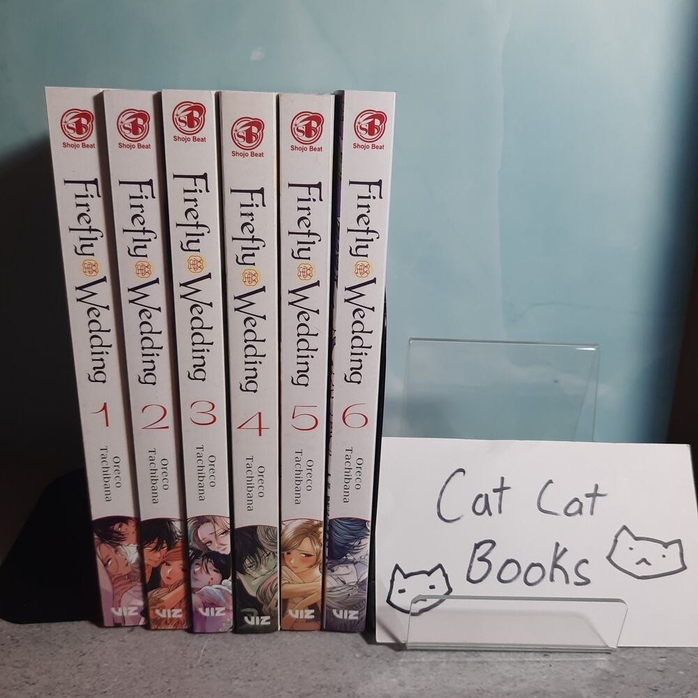 📚 Firefly Wedding Vol. 1-6 Official English Manga Bundle Shoujo Romance